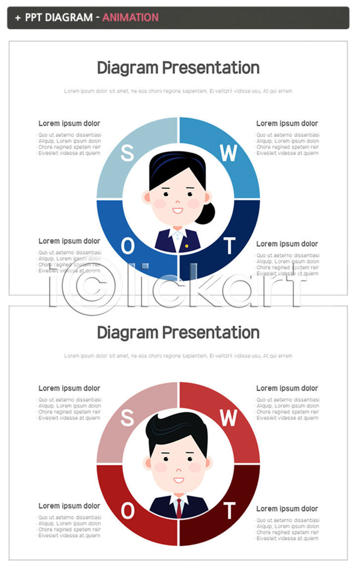 분석 남자 두명 여자 PPT 문서템플릿 템플릿 그래프 문서 비즈니스 비즈니스맨 비즈니스우먼 세트 애니형PPT 이미지템플릿 프레젠테이션
