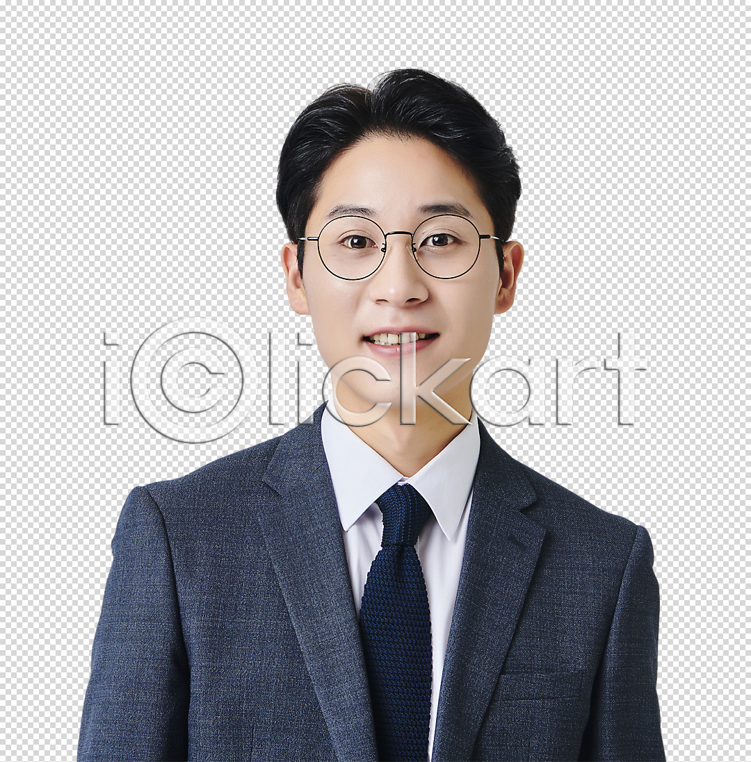 30대 남자 성인 성인남자한명만 한국인 한명 PNG 편집이미지 누끼 미소(표정) 비즈니스맨 상반신 안경낌 응시 정장 편집 편집소스