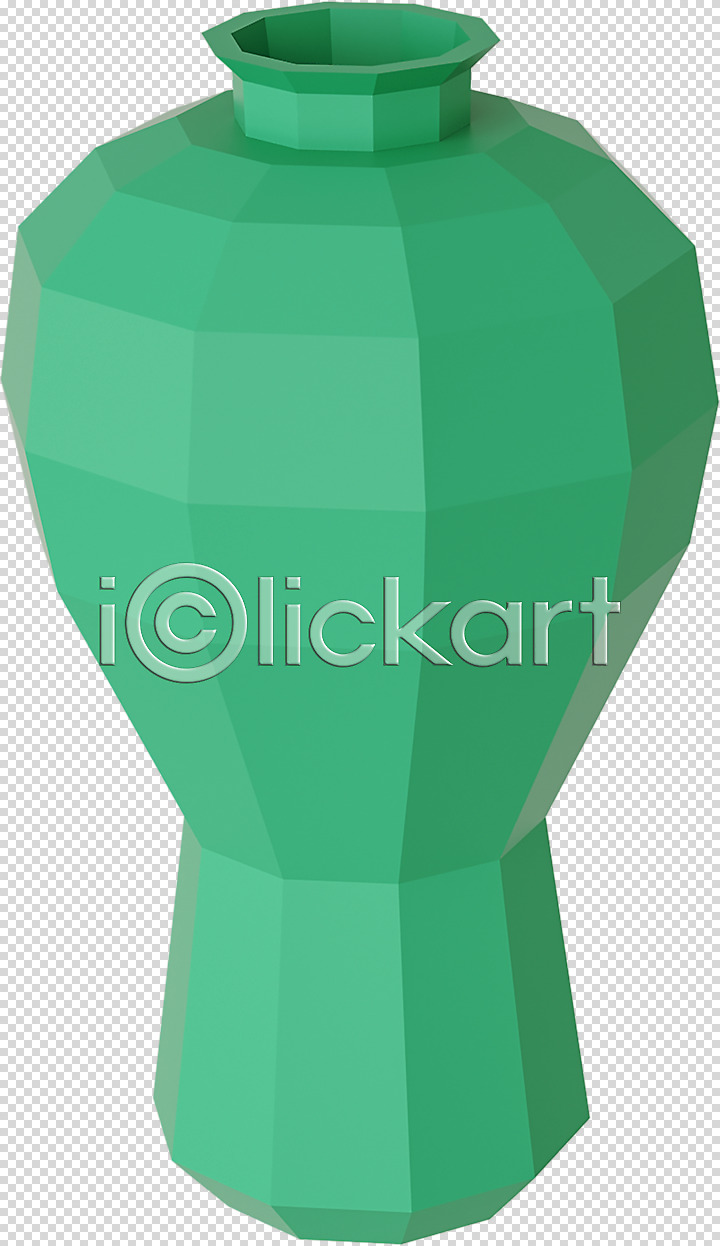 사람없음 3D PNG 디지털합성 편집이미지 3D소스 고려청자 누끼 도자기 로우폴리 연두색 오브젝트 청자 편집 편집소스 폴리곤 한개