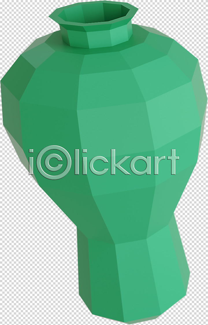 사람없음 3D PNG 디지털합성 편집이미지 3D소스 고려청자 누끼 도자기 로우폴리 연두색 오브젝트 청자 편집 편집소스 폴리곤 한개
