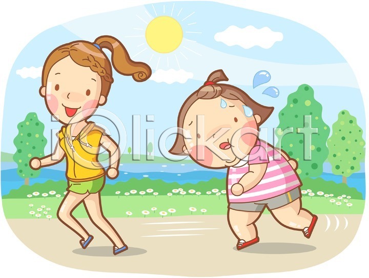 계획 목표 비교 두명 사람 성인 성인만 성인여자만 여자 여자만 AI파일 일러스트 건강 건강관리 구름 국내일러스트 나무 날씬함 다이어트 달리기 라이프 라이프스타일 몸매 몸매관리 미소 비만 서기 식물 우먼라이프 운동 웃음 전신 조깅 태양 하늘