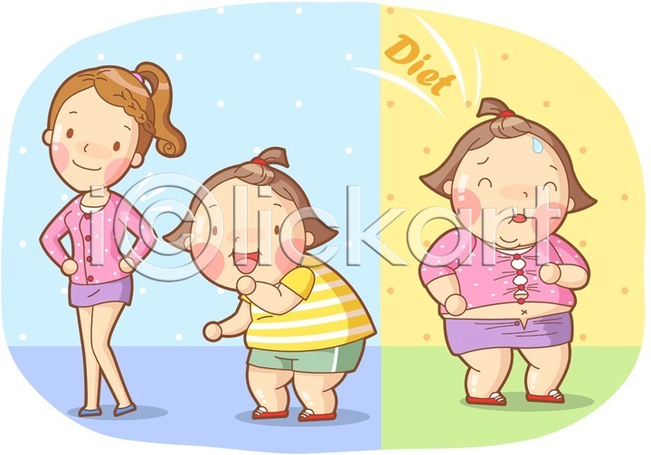 계획 목표 비교 두명 사람 성인 성인만 성인여자만 여자 여자만 AI파일 일러스트 건강 건강관리 국내일러스트 날씬함 다이어트 라이프 라이프스타일 몸매 몸매관리 미소 비만 서기 우먼라이프 웃음 전신