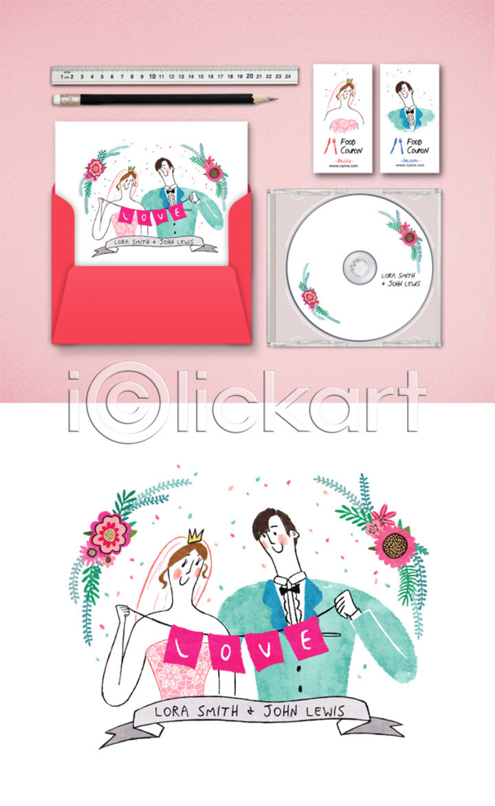 사랑 남자 두명 사람 성인 성인만 여자 PSD 템플릿 CD 결혼 결혼식 꽃 목업 봉투 식물 연필 엽서 웨딩드레스 이미지템플릿 자 정장 종류 청첩장 초대장 카드(감사) 커플 턱시도 편지 편집 표지디자인